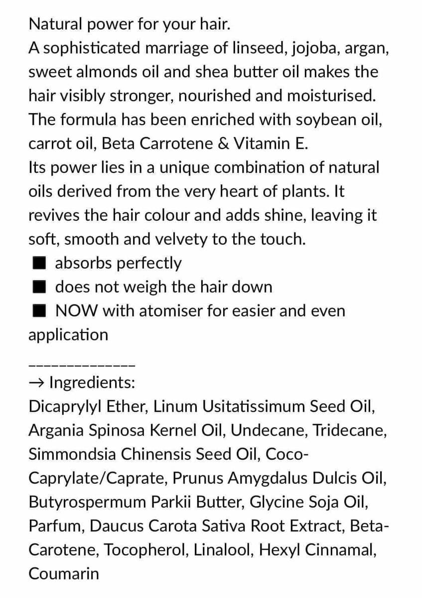 Sweet Almond Hair Oil